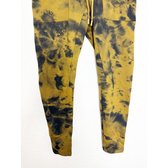 Lululemon Men’s Textured Tech Pants Size Small Diamond Dye Gold Spice Black - Picture 8 of 13